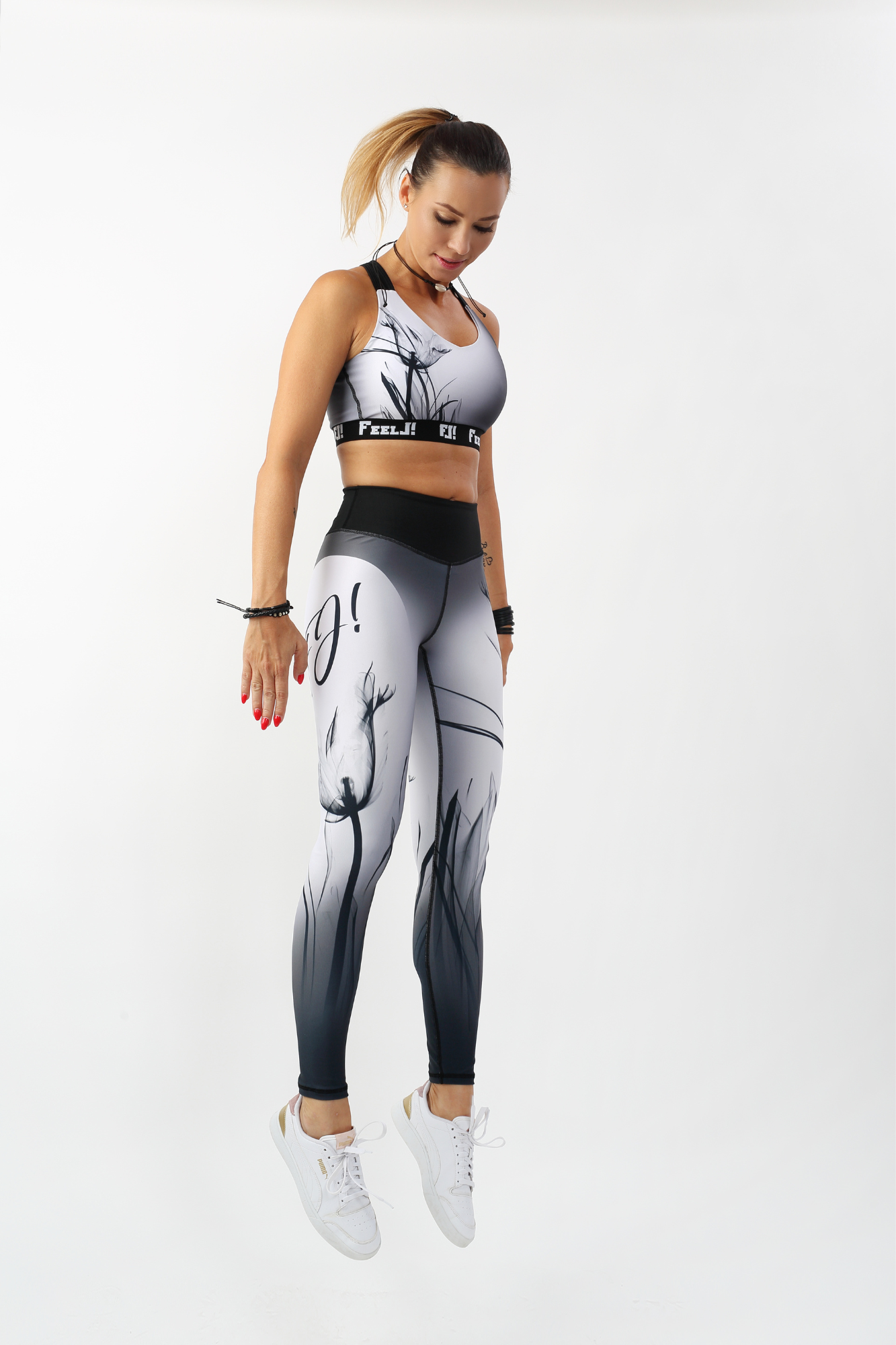 Colanti cu Talie Inalta Tulips